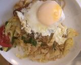 カレー風味の焼きビーフン作り方5写真