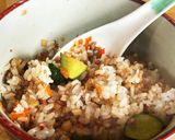 キュウリと人参のそぼろ丼作り方6写真