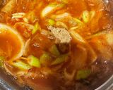 簡単本格キムチチゲ〜ツナ缶編〜作り方5写真