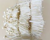 春菊と干しえのきのベーコン和え作り方1写真