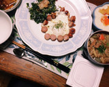 お父さんが作った✨ウインナーの花の卵焼き作り方8写真