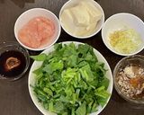 ほうれん草と肉団子の生姜スープ作り方1写真