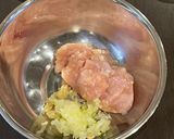 ほうれん草と肉団子の生姜スープ作り方3写真