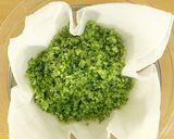 ヘルシー&低糖質！ブロッコリー生地でピザ作り方3写真