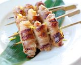 柚子のいい香り【豚の幽庵焼き串】作り方4写真