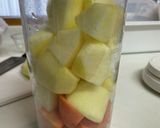 冬のデトックス!りんごにんじんジュース作り方1写真
