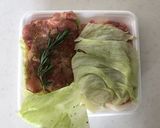 簡単&豪華!チキンのハーブ塩釜焼き作り方3写真