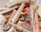 ごぼう、大根、にんじんの蒸しサラダ作り方7写真