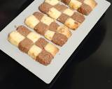 しみチョコ風♡市松模様のクッキー作り方10写真