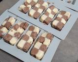 しみチョコ風♡市松模様のクッキー作り方11写真