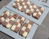 しみチョコ風♡市松模様のクッキー作り方11写真