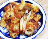かさ増し！焼き鳥の黒こしょう炒め作り方4写真