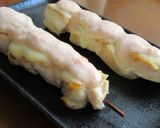 【 鶏ささみ明太マヨチーズ焼き 〗作り方4写真