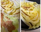 ヘルシー！簡単！白菜と挽肉の挟み蒸し焼き作り方2写真
