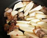 時短で簡単、里芋と豚バラの煮物♪作り方4写真