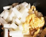 時短で簡単、里芋と豚バラの煮物♪作り方5写真