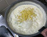 海老アサリ里芋きのこマカロニグラタン作り方5写真