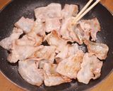 豚肉と小松菜の和風あんかけ春雨作り方3写真