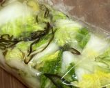 ポリ袋で白菜の即席漬け作り方4写真