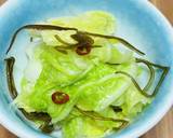 ポリ袋で白菜の即席漬け作り方5写真