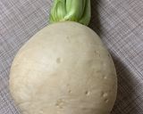 やわらか聖護院大根の煮付け♪作り方1写真