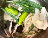 水から煮るだけ！煮豚★돼지고기장조림作り方2写真