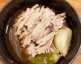 水から煮るだけ！煮豚★돼지고기장조림作り方9写真