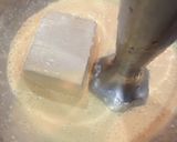柿，豆腐，クリームチーズ入りケーキ作り方5写真