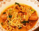 濃味！通勤疲れに即席ラーメン★軽食作り方4写真