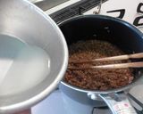 粉ふき芋の簡単肉味噌がけ作り方5写真