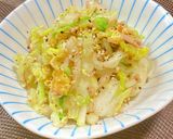 【白菜✖️ツナ】シャクシャクごまぽん和え作り方7写真