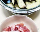 ポン酢だけであっさり！鶏肉とナス炒め♡作り方1写真