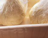 レンジで驚き！材料2つでふっくら肉まん作り方3写真