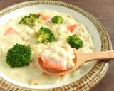 米粉で簡単☆大豆ミートのクリームシチュー作り方5写真