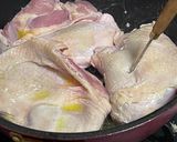 鶏もも肉ワイン蒸し♡ちょっとだけXmas作り方1写真