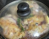 鶏もも肉ワイン蒸し♡ちょっとだけXmas作り方4写真