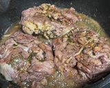 鶏もも肉ワイン蒸し♡ちょっとだけXmas作り方5写真