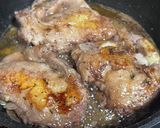 鶏もも肉ワイン蒸し♡ちょっとだけXmas作り方6写真