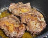 鶏もも肉ワイン蒸し♡ちょっとだけXmas作り方7写真