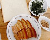 三枚肉（角煮）トースト作り方2写真