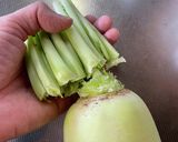 大根の葉をレンジでエコ♪飯友★混ぜて菜飯作り方1写真