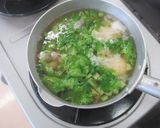 長芋とレバーのスープ作り方7写真