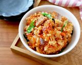 まぐろ尾肉缶詰のビビンバ風炊き込みご飯作り方4写真