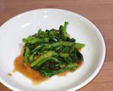 菜の花のからしドレ和え作り方4写真