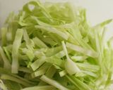 カレー風味♡キャベたまチーズトースト作り方2写真