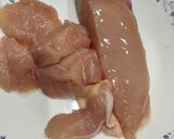 鶏胸肉とさつまいものクリーム煮作り方2写真