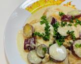 鶏胸肉とさつまいものクリーム煮作り方7写真