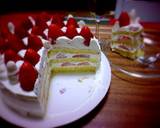 いちごのデコレーションケーキ♥作り方27写真