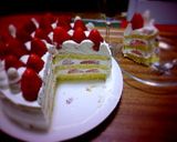 いちごのデコレーションケーキ♥作り方27写真