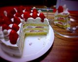 いちごのデコレーションケーキ♥作り方27写真